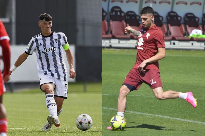 I cugini Dellavalle da Carignano all'Europa con la Nazionale Under 19