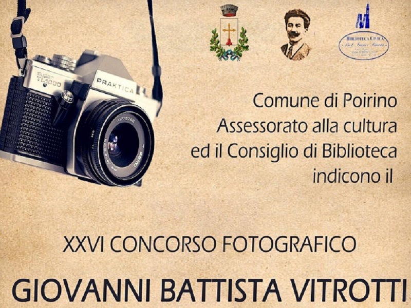 Torna a Poirino il 26° Concorso fotografico "Giovanni Battista Vitrotti"