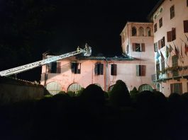 Piobesi Torinese incendio