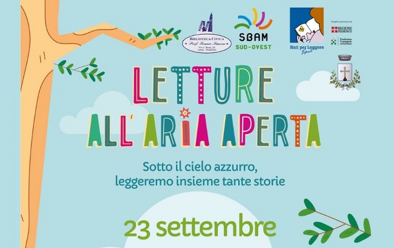 Poirino, sabato letture all'aria aperta per bambini con Eva Gomiero