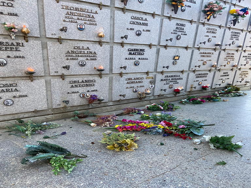furti di rame al cimitero di santena
