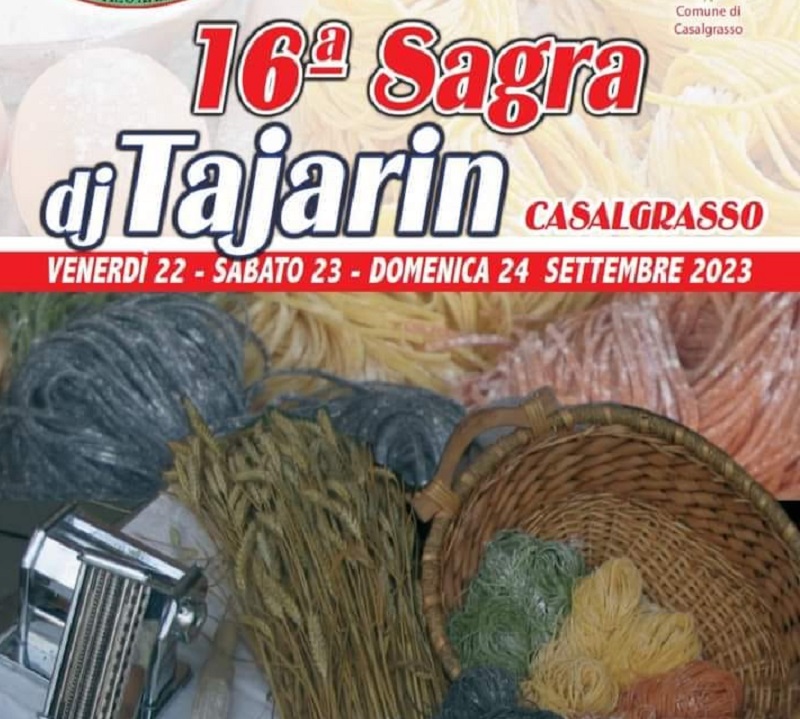 Casagrasso Sagra dj Tajarin