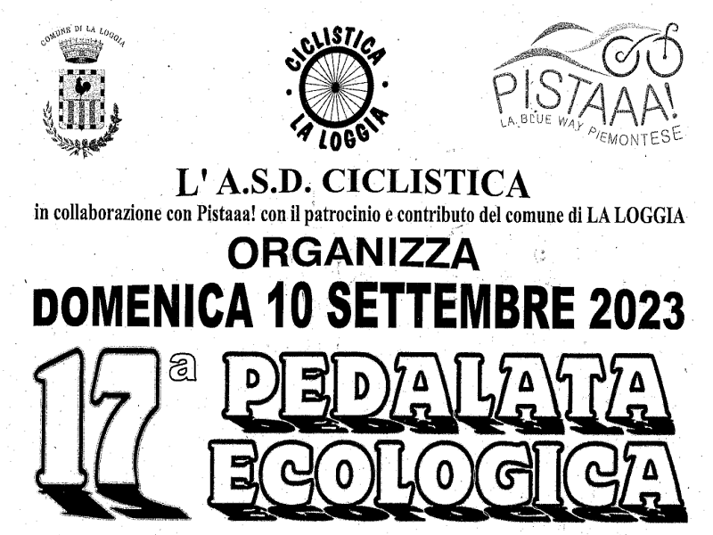Pedalata ecologica La Loggia