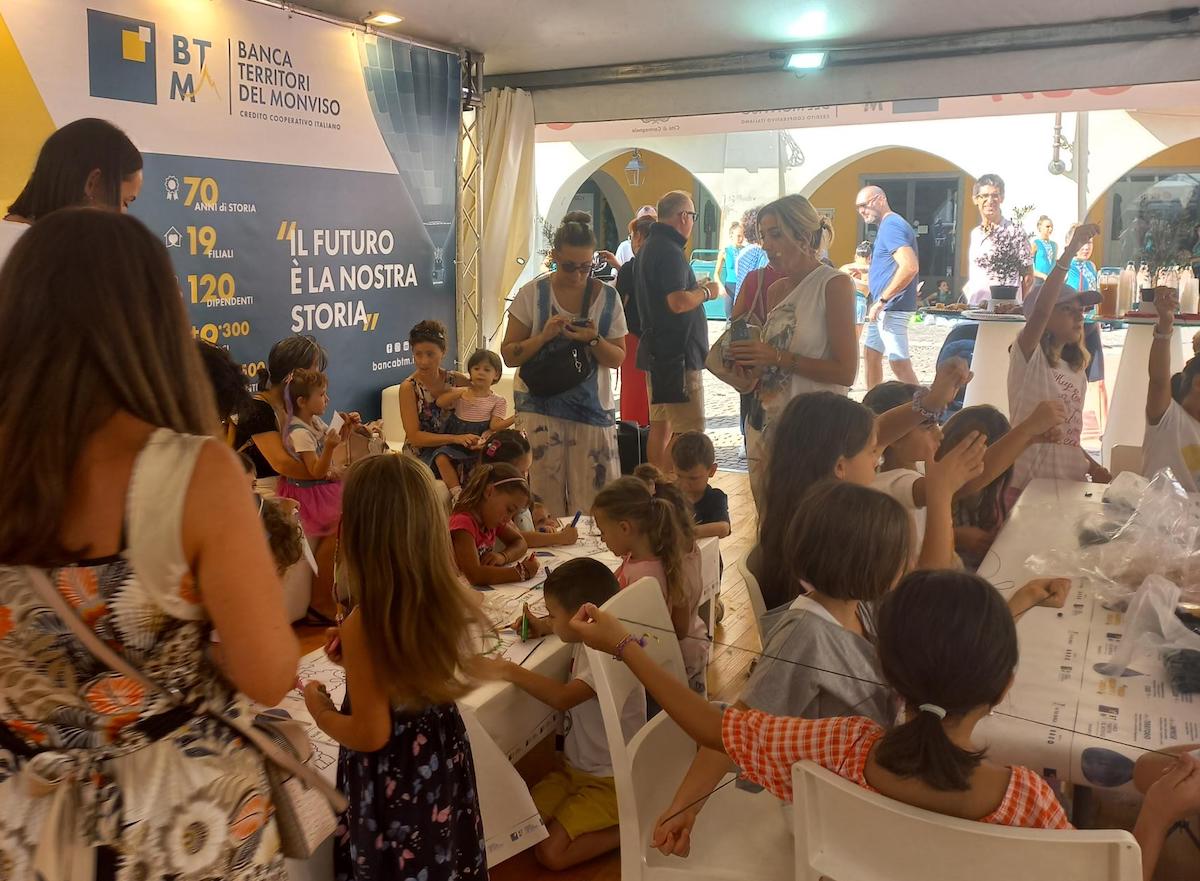 Tutto esaurito al laboratorio per bambini di Banca BTM e Pasta Berruto