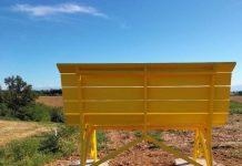 La “Panchina Gigante” gialla, nuova attrazione per Ceresole d’Alba panchina gigante ceresole alba