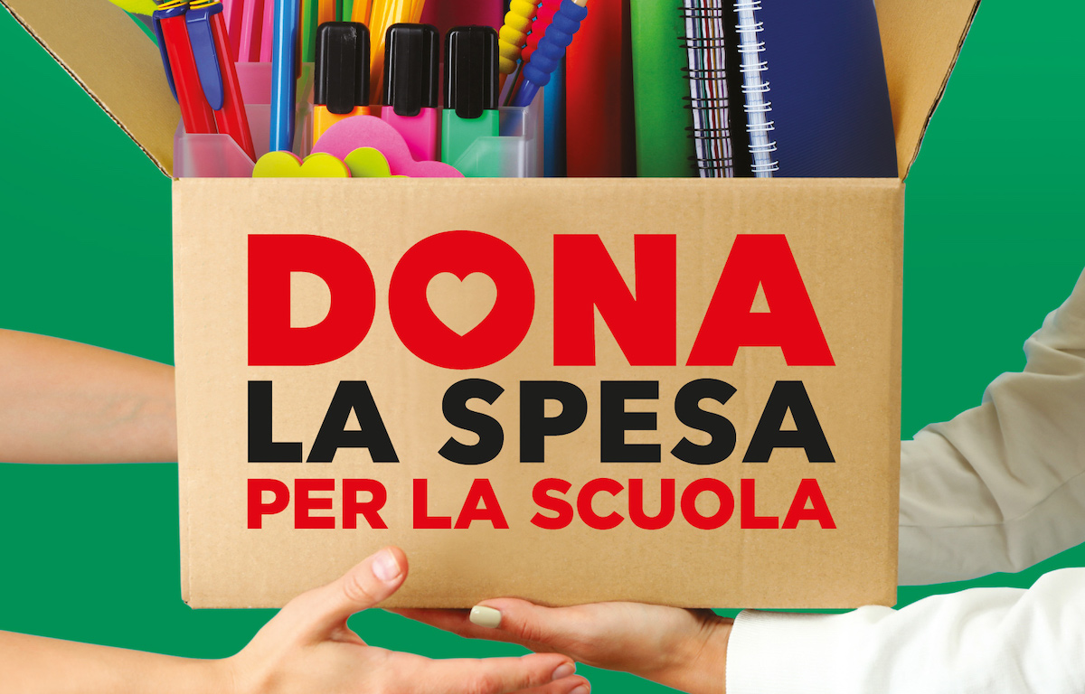 Il 9 settembre alla Coop torna "Dona la spesa per la scuola"