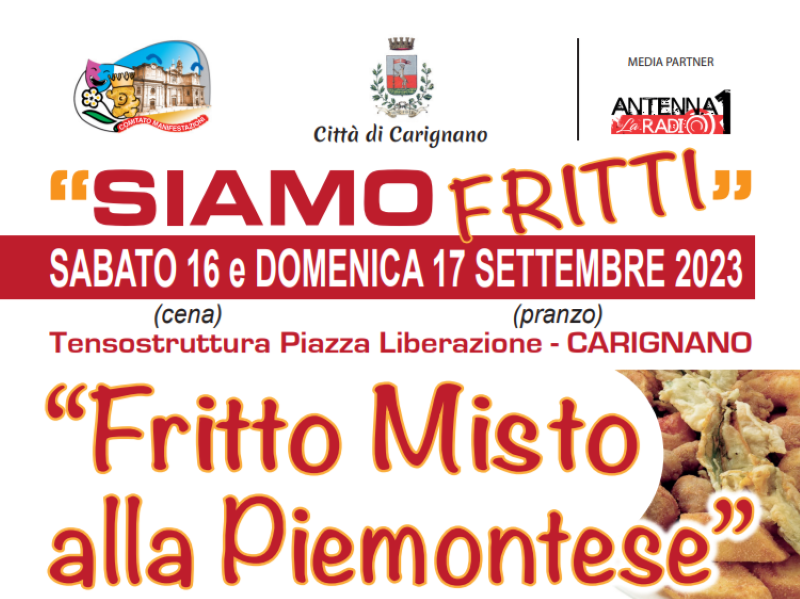 siamo fritti carignano