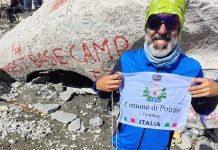 Fabrizio Burzio poirinese Everest