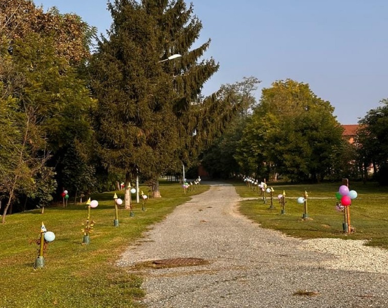 Polonghera alberi
