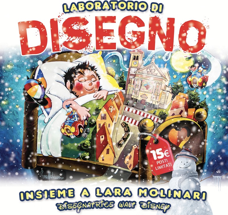 Torna a Castagnole il laboratorio con la disegnatrice Disney Lara Molinari