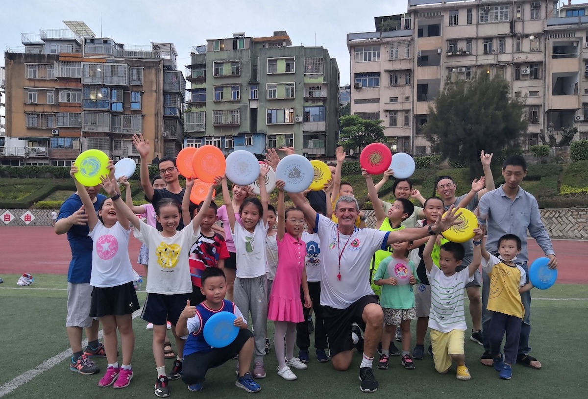 Adriano Paschetta frisbee Italia Cina Sport