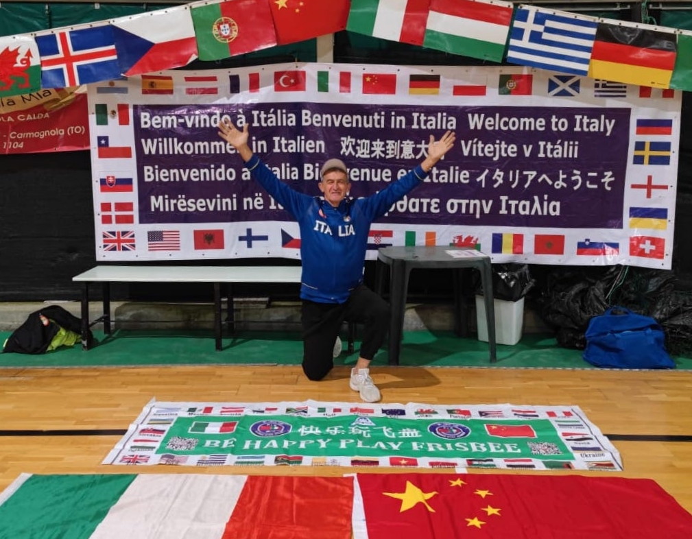 Adriano Paschetta: «sogno di unire Italia e Cina nel segno del frisbee»