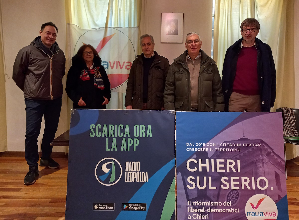 Pasquero eletto presidente di Italia Viva per il Carmagnolese e il Chierese