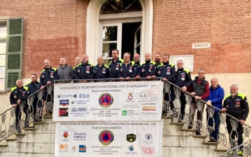 Casalgrasso direttivo Protezione Civile