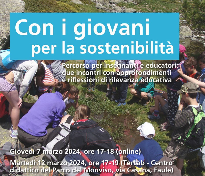Parco Monviso Giovani sostenibilità