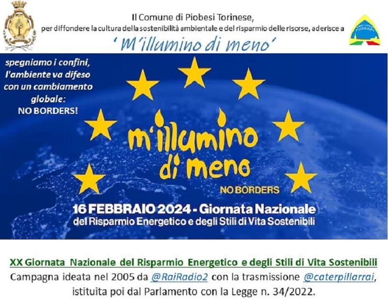 Piobesi: nuovi alberi per l'area cani in occasione di "M'illumino di meno"