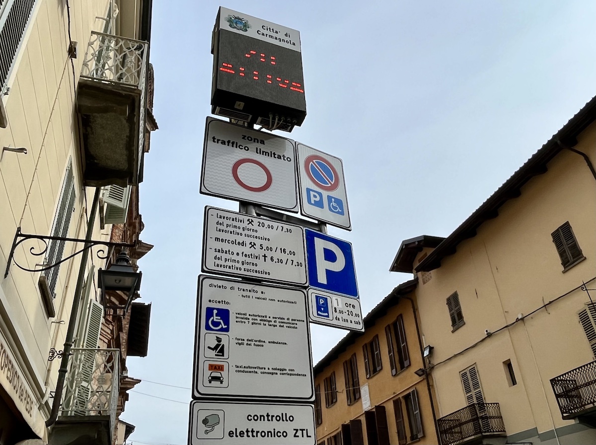 ztl carmagnola disabili