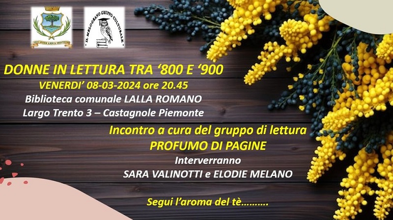 Castagnole Donne lettura