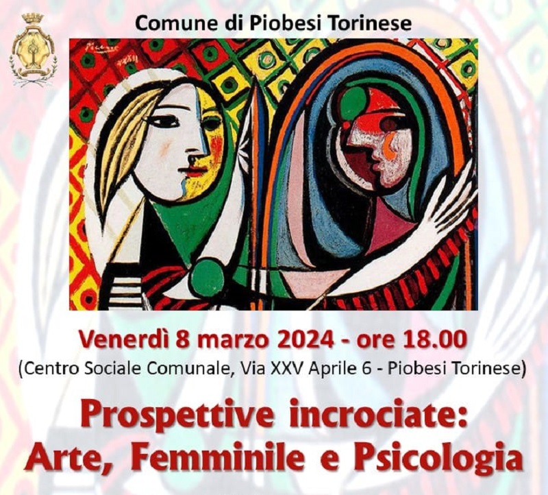 A Piobesi l'incontro "Prospettive incrociate: arte, femminile e psicologia"