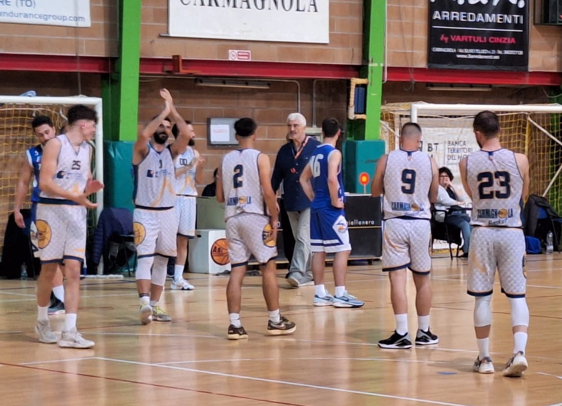 Vittoria amara per la BTM Basket Carmagnola su Settimo