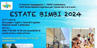 Lombriasco estate bimbi Bubu-Settete
