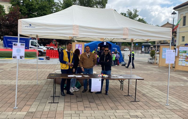 Il Lions Club Carignano Villastellone ha partecipato alla "Giornata della Protezione Civile"