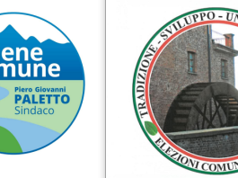 Pancalieri Paletto Giordanengo elezioni