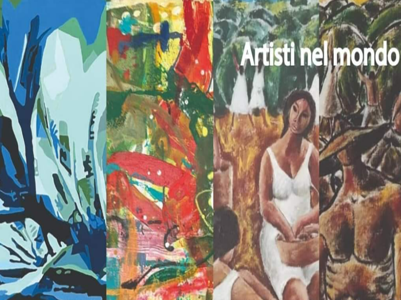 A Cambiano la mostra "Artisti nel mondo"