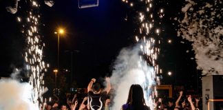 schiuma party a carmagnola