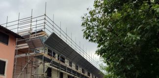 Cambiano lavori vicolo Peinelli