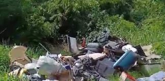 Lombriasco rifiuti abbandonati