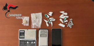 Carmagnola Carabinieri MDMA