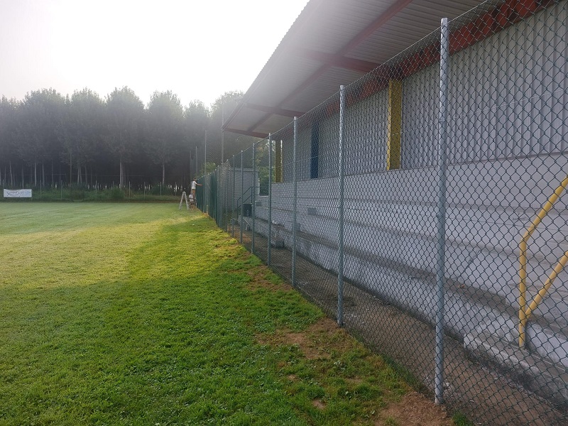 Piobesi lavori campo sportivo