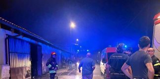 Santena incendio Tetti Giro