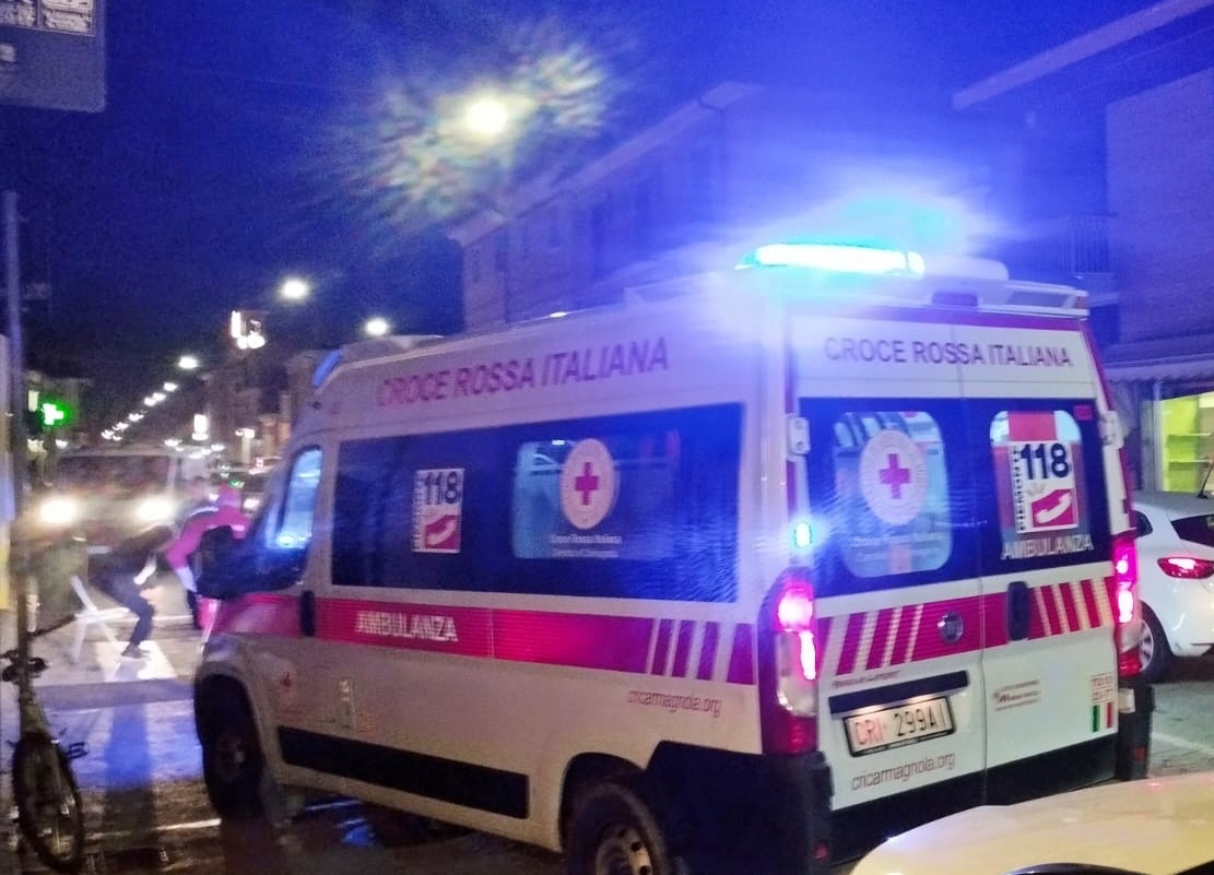 pedone investito carmagnola