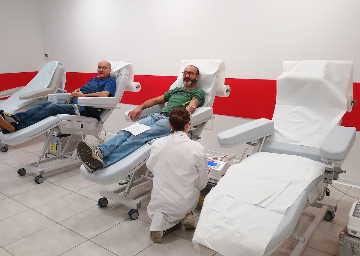 Fidas Carmagnola: nuove poltrone e video-appello al dono di plasma