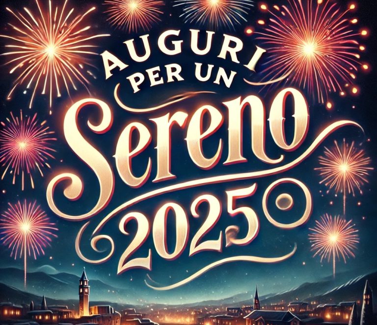 Buon 2025 dalla Redazione de "Il Carmagnolese" Il Carmagnolese.it