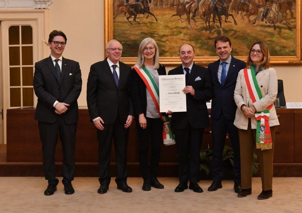 Alberto Ceste, un carmagnolese nominato Cavaliere della Repubblica
