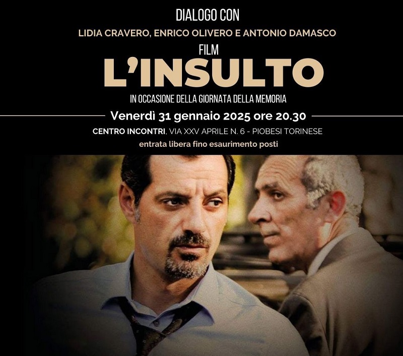Piobesi L'Insulto Giorno Memoria