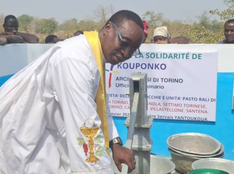 In Benin una fontana dedicata alla memoria della giovane carmagnolese Denise Giobergia