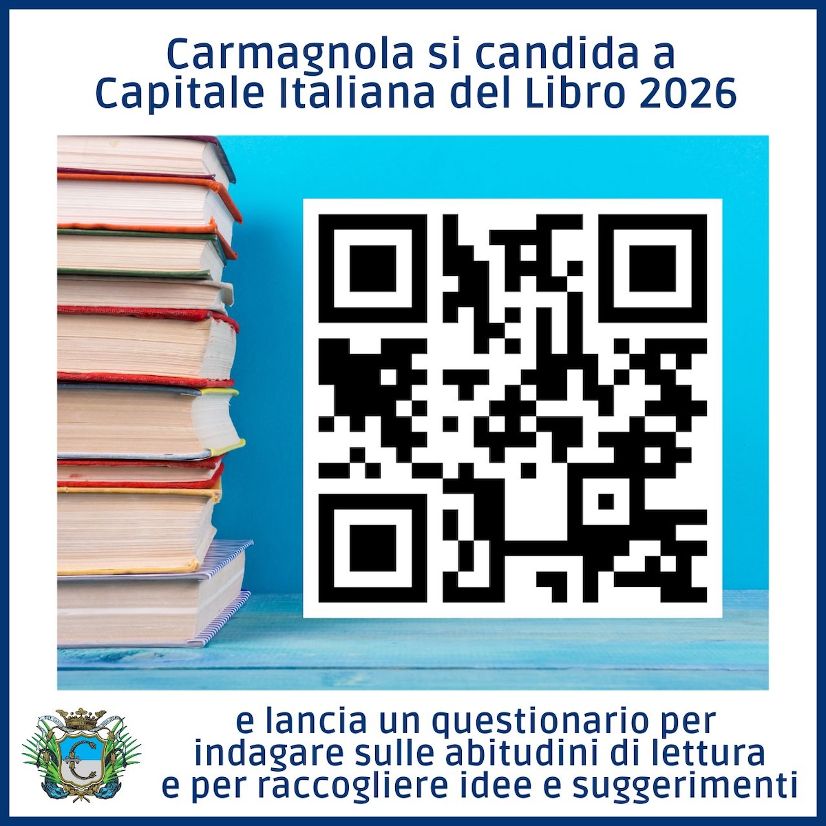 questionario carmagnola capitale italiana del libro 2026