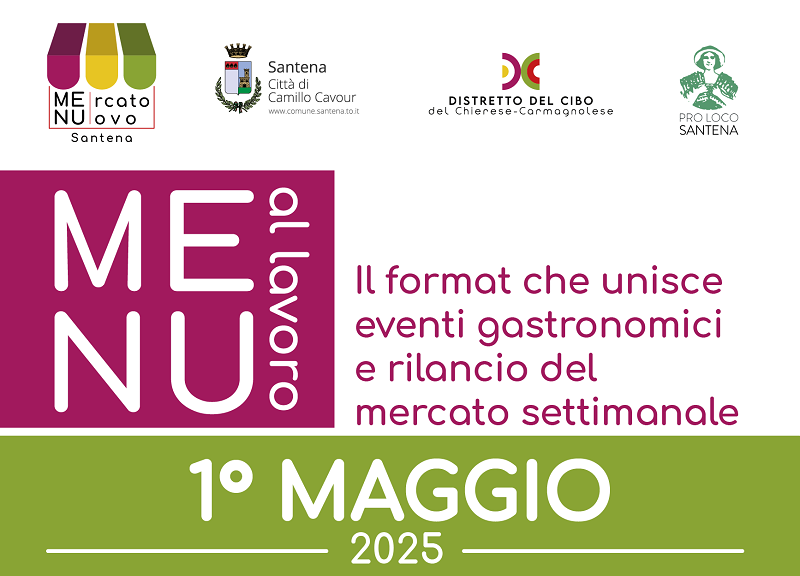 Santena mercato 1° maggio