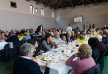 Casalgrasso pranzo dell'anziano volontario