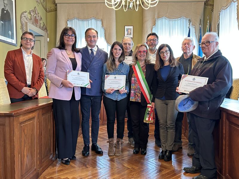Ceresole omaggia tutti i suoi sindaci con il presidente Alberto Cirio