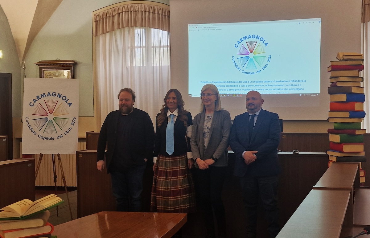 candidatura di Carmagnola a Capitale italiana del Libro 2026