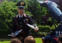 Carabinieri Carignano infanzia