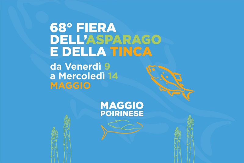 A Poirino la Fiera dell'Asparago e della Tinca: ecco tutto il programma