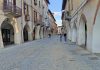 centro storico pedonale carmagnola via valobra