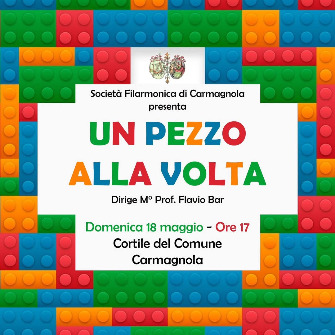 concerto banda carmagnola lego