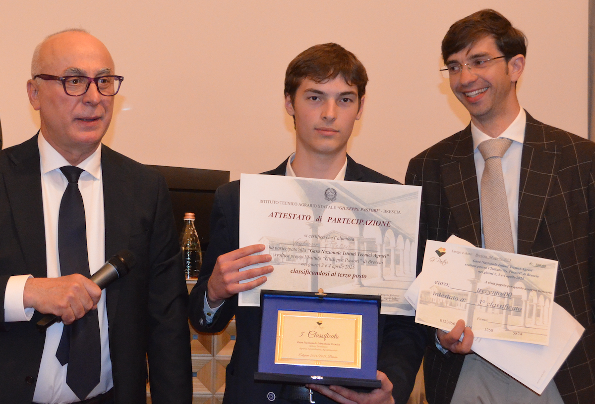 studente agraria di carmagnola premiato